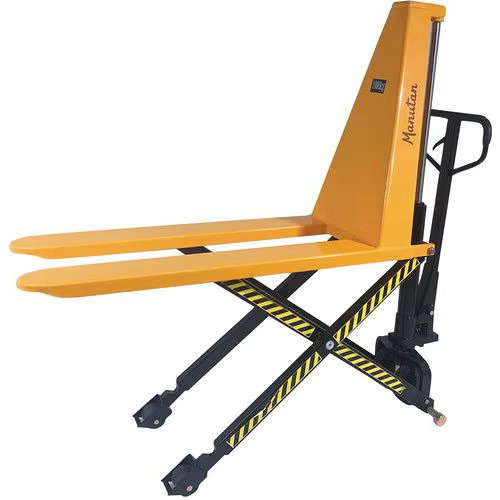 manutan expert scissor lift pallet truck 1000 kg