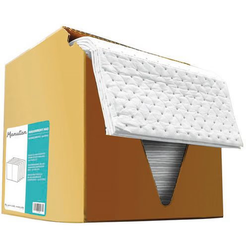 absorbent oil only md ark, 100 st manutan expert