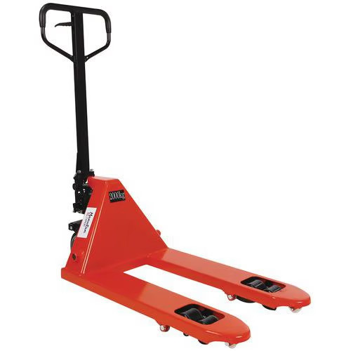pallet truck nylon/rubber 800 mm 2 ton – manutan expert