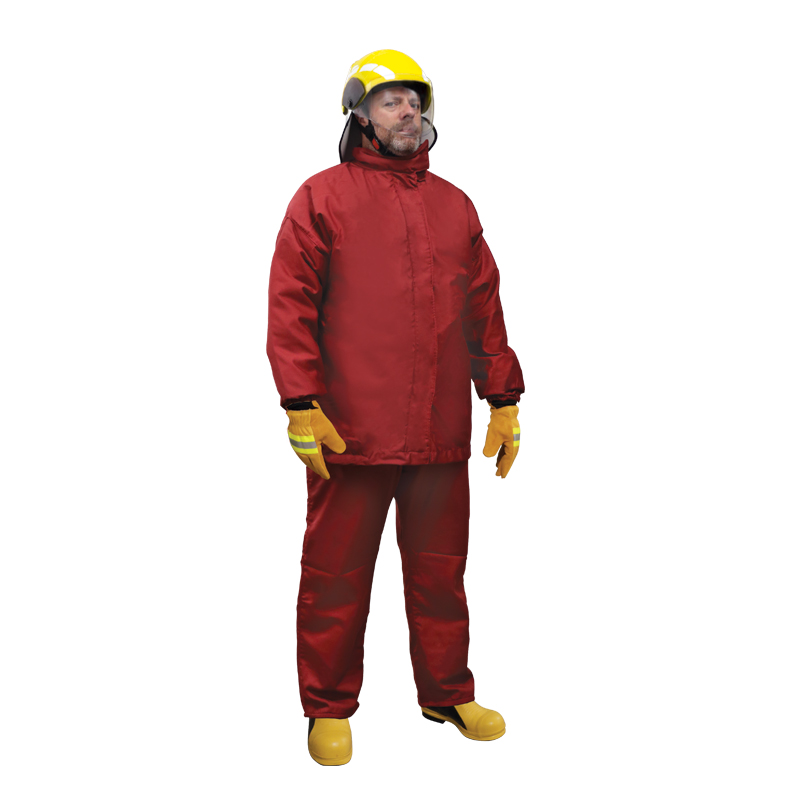 fireman suit complete set, med certificate